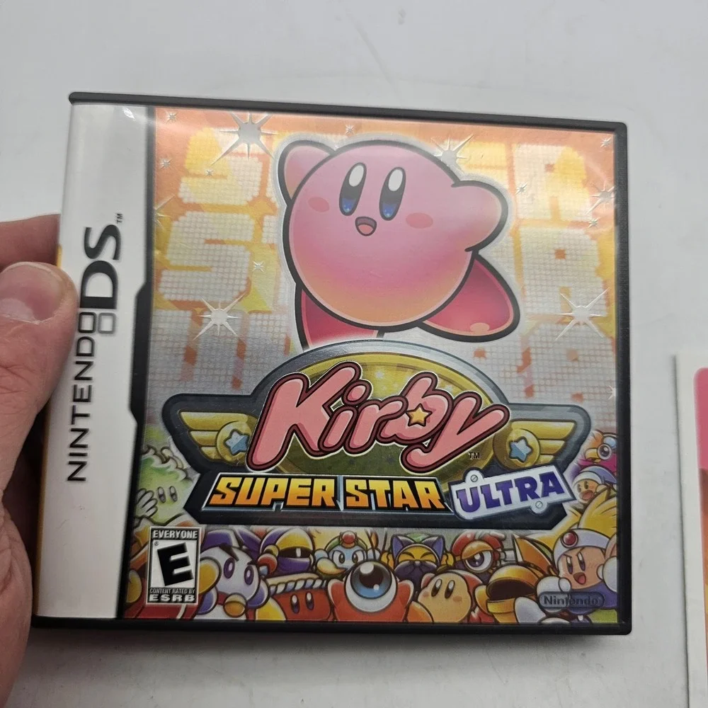 Kirby Super Star Ultra Nintendo DS Game Complete CIB E Nintendo NTSC-U/C Manual